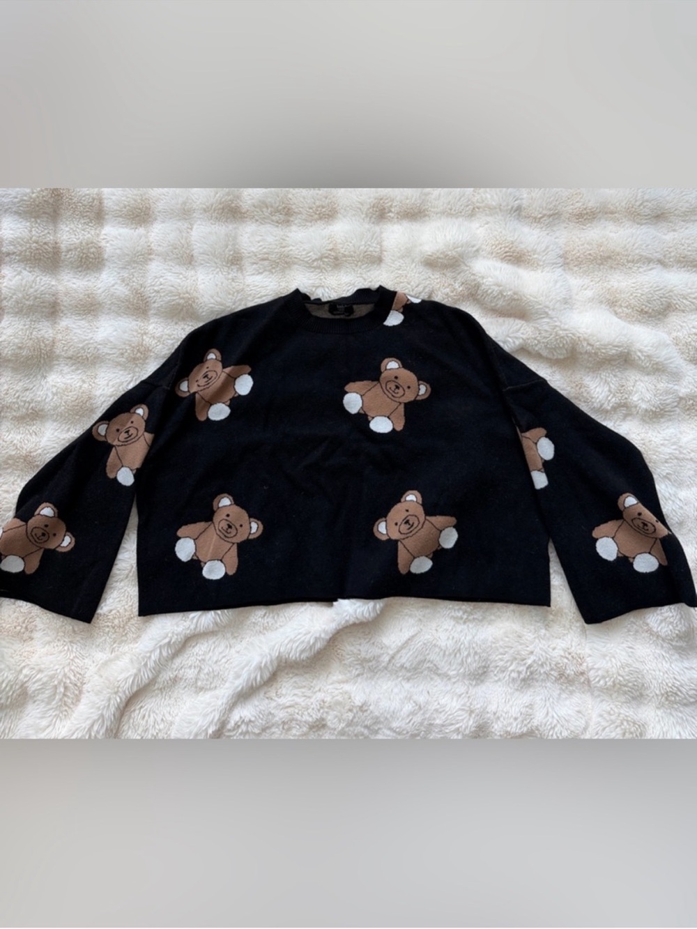 Dressed in LALA Teddy Bear Sweater - L/XL